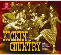 KICKIN' COUNTRY - BOB WILLS, SPADE COOLEY, BILL MONROE U,A, 3 CD NEW
