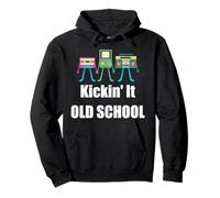 Kickin It Old School Vintage Electronics Men Women Kids Gift Pullover Hoodie