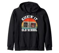 Kickin' It Old School Zip Hoodie