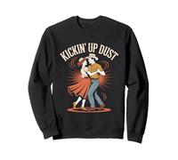Kickin' Up Dust Line Dancing Lively Moves Sweatshirt