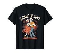 Kickin' Up Dust Line Dancing Lively Moves T-Shirt