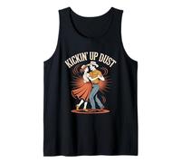 Kickin' Up Dust Line Dancing Lively Moves Tank Top