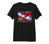Kicking Back in Cozumel Scuba Diving Dive Flag Premium T-Shirt