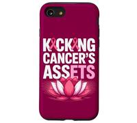 Kicking Cancer's Assets Breast Cancer Awareness Ribbon Lotus Case for iPhone SE (2020) / 7/8