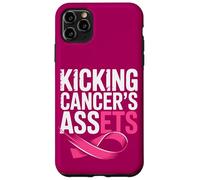 Kicking Cancer's Assets Breast Cancer Survivor Support Case for iPhone 11 Pro Max