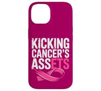 Kicking Cancer's Assets Breast Cancer Survivor Support Case for iPhone 14