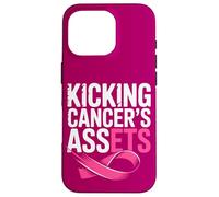 Kicking Cancer's Assets Breast Cancer Survivor Support Case for iPhone 16 Pro