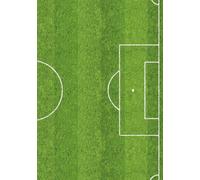 Kicking Goals A5 Journal Notebook Sketch Book (208 Page Gift Design Alternating Lined and Unlined Pages)