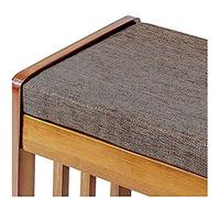KicKiq Garden Bench Cushion Pads 100cm120cm 140cm 160cm 2/3 Seater Bench Seat Cushion Pad Mat for Patio Swing Chair Indoor Outdoor (Brown,160 * 40cm)