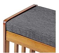 KicKiq Garden Bench Cushion Pads 100cm120cm 140cm 160cm 2/3 Seater Bench Seat Cushion Pad Mat for Patio Swing Chair Indoor Outdoor (Dark grey,160 * 30cm)