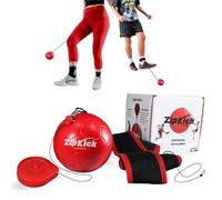 Kickit ZipKick Soccer Training & Juggling for Kids and Adults - Hands-Free Retractable Ball for On-The-Go Practice, Outdoors, Indoors or Backyard, Beach or Tailgate, All Ages Fun & Travel Friendly