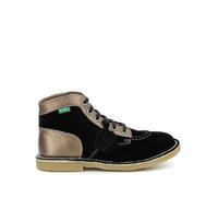 Kicklegend Leather Ankle Boots black/bronze