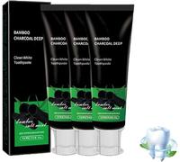 Kicklo Bamboo Charcoal Teeth whitening Toothpaste, Organic Bamboo Charcoal Toothpaste Natural Teeth whitening, Tooth Stain Removal, for Sensitive Teeth (3)