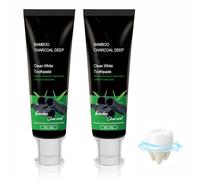 Kicklo Bamboo Charcoal Teeth Whitening Toothpaste, Organic Bamboo Charcoal Toothpaste, Tooth Whitening and Breath Freshening, Natural Teeth whitening (2)