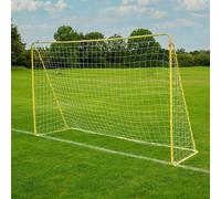 Kickmaster 8ft Premier Football Goal - Heavy-Duty Frame & High-Density Net