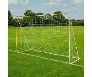 Kickmaster 8ft Premier Football Goal - Heavy-Duty Frame & High-Density Net