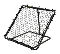 Kickmaster Football Net Rebounder Adjustable Black 80x80cm