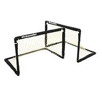 Kickmaster One-on-One Folding Goal Set - Black