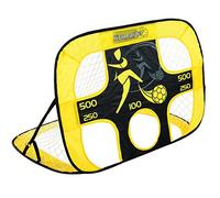 Kickmaster 2 in 1 Goal and Target Shot, Yellow