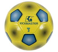 Kickmaster Size 3 Training Football | Pre-Inflated Soccer Practice Ball for Park Garden Grounds Kickabout