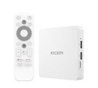 KICKPI Smart TV Box for Android 11.0, Certified TV Box with Voice Control, Compatible with Chromecast and Dolby Audio 100M LAN 2.4G/5.0G WiFi 5 BT 5.0