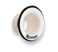 Kickport 2 Bass Drum Sound Hole White