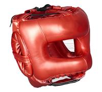 Kicks Boxing Helmets Closed Full Sports Headgear Martial Art Headgear Protector PU Leather Boxing For Men Adult Head Protection Fitness Equipment