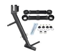 Kickstand Adjustable Height Motorcycle Adjustable Kickstand Kick Side Stand For V-Strom 650 / DL650 2012-2023 2024 Rear Suspension Lowering Links