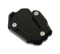Kickstand Extender Motorcycle Kickstand Pad Side Stand For CRF1100L CRF 1100L African Twin 2021-2025 Extension Plate Foot Enlarge Support Motorbike Side Stand Plate Pad(Black 1)