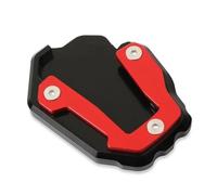 Kickstand Extender Motorcycle Kickstand Pad Side Stand For CRF1100L CRF 1100L African Twin 2021-2025 Extension Plate Foot Enlarge Support Motorbike Side Stand Plate Pad(Red 1)