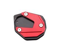 Kickstand Extender Motorcycle Side Stand Foot Pad For For NINJA1000SX For NINJA 1000SX Kickstand Extender Support Plate Extension Enlarge Motorbike Side Stand Plate Pad(Red)