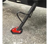 Kickstand Extender Motorcycle Side Stand Foot Pad For NX500 NX 500 Kickstand Extender Support Plate Extension Enlarge,Tire Valve Cap Motorbike Side Stand Plate Pad(Black)