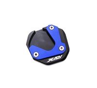 Kickstand Extender Motorcycle Side Stand Pad For XADV X-ADV 750 XADV750 2017-2020 Kickstand Plate Extension Foot Support Pads Extender Enlarge Motorbike Side Stand Plate Pad(Blue)