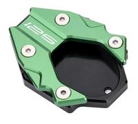 Kickstand Extender Motorcycle Side Stand Pad Plate For For Z125 For Z 125 2018-2024 Kickstand Extension Foot Support Enlarge Motorbike Side Stand Plate Pad(Green)