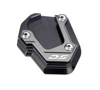 Kickstand Extender Motorcycle Side Stand Pad Plate For Loncin For Voge For Valico DS625X 625DSX DSX625 Kickstand Extension Extender Foot Enlarge Motorbike Side Stand Plate Pad(Titanium)