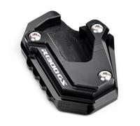 Kickstand Extender Motorcycle Side Stand Plate Pad For BMW R1300GS R 1300GS R1300 GS 2023- Extension Kickstand Foot Support Enlarge, Valve Cap Motorbike Side Stand Plate Pad(Black)