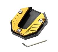 Kickstand Extender Universal Motorcycle Kickstand Pad Aluminum Alloy Motorcycle Bicycle Foot Side Stand Extension Pad Plate Motorbike Accessories