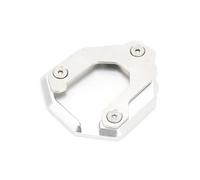 Kickstand Extension For CFMOTO For 800MT 2021 2022 CNC Motorcycle Kickstand Foot Side Stand Enlarge Pad Support Plate Support Plate Foot Pads(Silver)