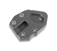 Kickstand Extension Motorcycle Motors Foot Side Stand Extension Plate Kickstand Enlarger For SYM For Maxsym For TL 500 508 2019-2023 Support Plate Foot Pads(Gray)