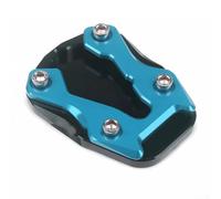 Kickstand Extension Pad For CFMOTO 450MT Anti-Slip Design(Blue A) | CNC aluminum alloy, precise fit for 450MT, prevents tipping, easy install, for rugged finish