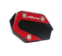 Kickstand Extension Plate Kickstand Foot Side Stand Extension Pad Support Plate For For MT-03 MT-25 MT03 MT25 YZF-R3 YZF-R25 YZF R3 R25