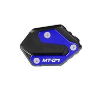 Kickstand Foot Enlarger Support Compatible With MT-07/Moto Cage/Tracer/XSR 700 XSR700 YZF-R7 Side Stand Pad Plate 2015 2023(Army green)