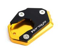Kickstand Foot Extension Support Plate Pad For SE 1000s X250 X300 Motorcycle Fits 1000 Models Side Stand Enlarged Base Compatible With Various Bikes(Gold)