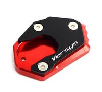 Kickstand Foot Extension Support Plate Pad For SE 1000s X250 X300 Motorcycle Fits 1000 Models Side Stand Enlarged Base Compatible With Various Bikes(Red)