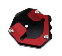 Kickstand Foot Pad Compatible With For Super For Tenere 1200 2014-2020 Motorcycle Kickstand Foot Side Stand Enlarge Extension Plate Pad(Red)