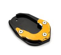 Kickstand Foot Pad Compatible With SYM For Adxtg400 2024 2025 Motorcycle Enlarged Pad Side Stand Foot Kickstand Auxiliary Pedal Support Plate(Yellow)