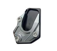 Kickstand Foot Side Stand Universal Motorcycle Kickstand Extender Foot Side Stand Extension Pad Support Plate Anti-skid Enlarged Base Pad Plate
