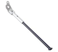 Kickstand for Right Side Use on 20in Foldable Bikes Works with For Dahon 451 S20 P9 P10 Series Precision Machined Aluminum and Stainless Steel Parts (Silver)