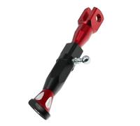 Kickstand Motorcycle Adjustable Height 21-25CM Kickstands Motor Scooter Modified Foot Bracket Aluminum Alloy Side Stand Universal