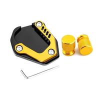 Kickstand Motorcycle Side Stand Pad For VOGE DS525X 525DSX DS 525X 2023 2024 Kickstand Extension Plate Support Foot Enlarge,Valve Caps Motorbike Foot Side Stand Plate Pad